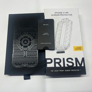 dbrand Tank Bundle iPhone 17 Air Case Tactical Black Glass Napalm Buttons